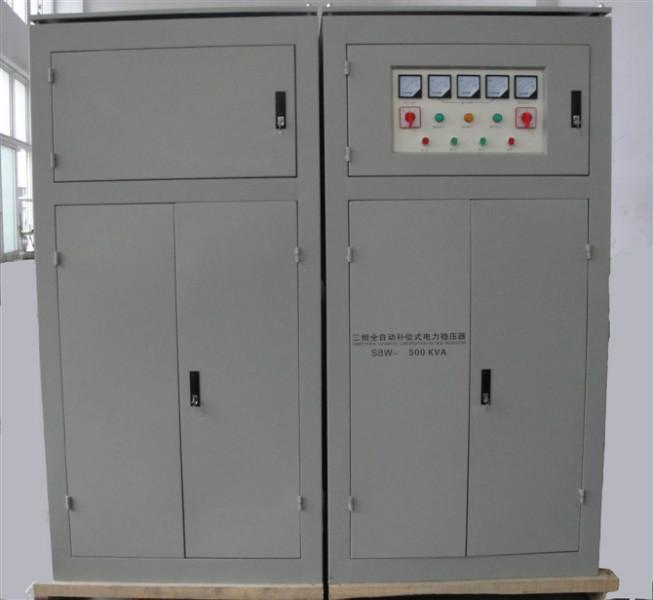 供应太原稳压电源/大功率统调柱式稳压器报价/SBW-250KVA图片