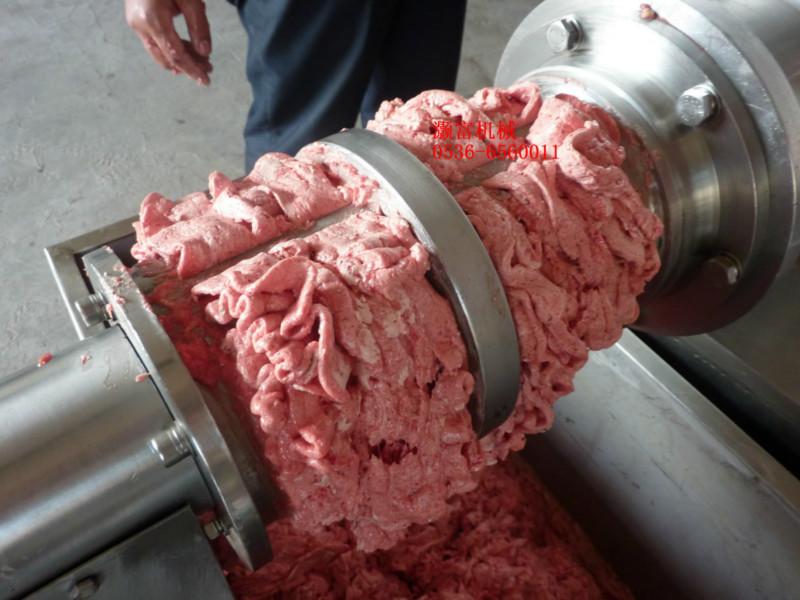 供应潍坊优质骨肉分离机厂家    低温骨肉分离机