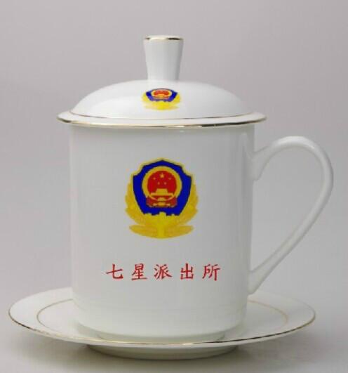 供应青花瓷办公室用品骨瓷茶杯，景德镇陶瓷茶杯，定做杯子