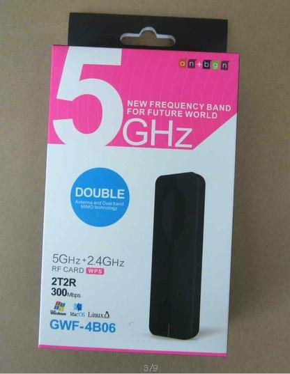 RT5572双频2.4G/5Gwifi无线网卡11N300M