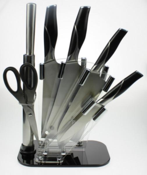 供应厂家批发厨房不锈钢7件套刀具