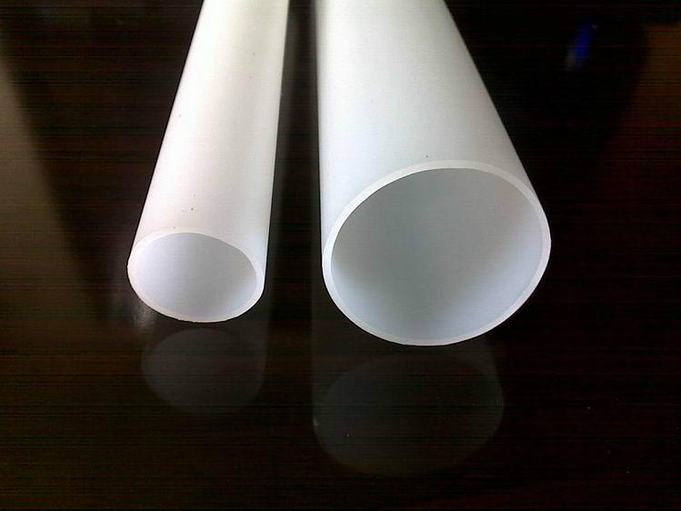 供应pe胶管白色 , 白色PE胶管,卷芯管，保护膜管