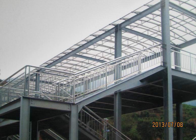供应句容钢结构天桥