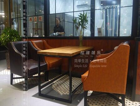 供应苏州咖啡厅定制实木长桌应/苏州咖啡厅定制家具