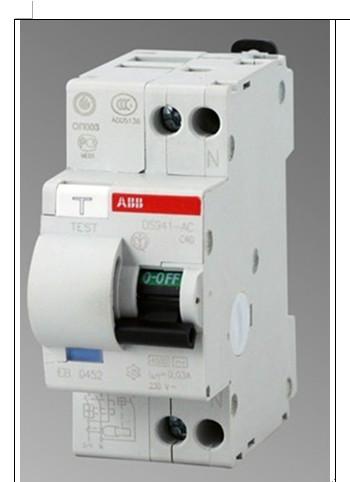 ABB/DS941-C16A微型漏电断路器批发