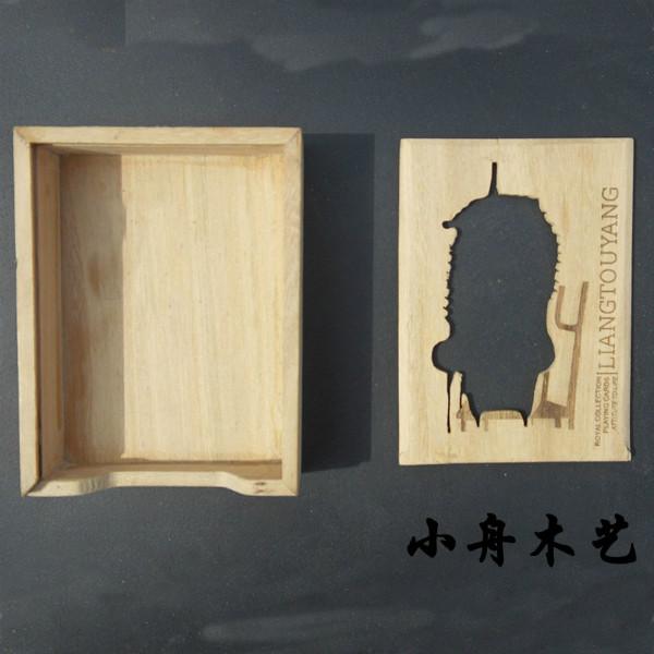 供应创意激光雕刻木质盒子小工艺品厂家