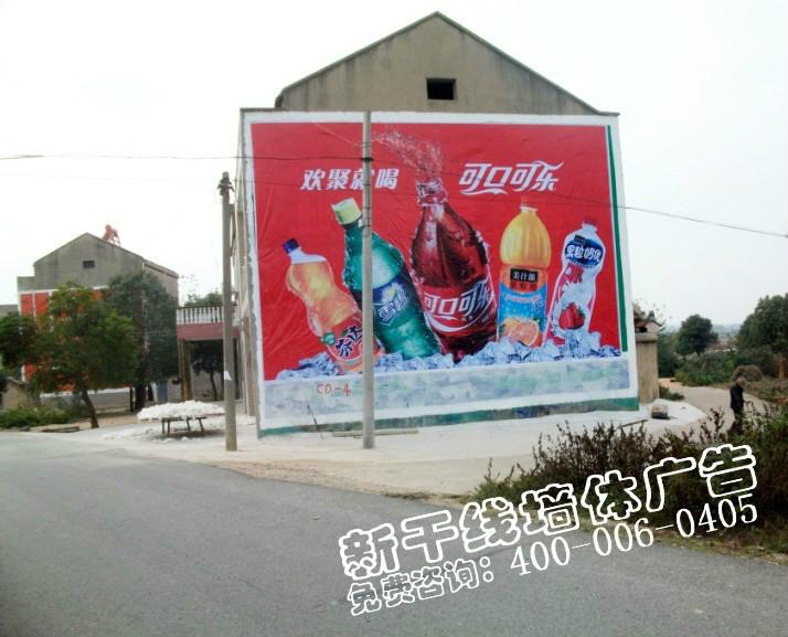 供应武汉乡镇喷绘墙体广告/专业制作图片