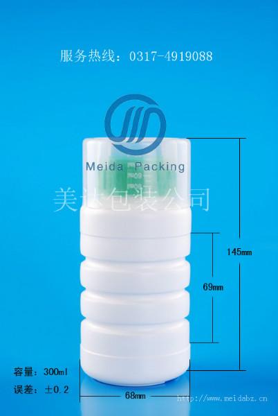 带塑料量杯高阻隔包装瓶GZ77-300ml批发