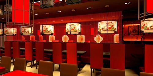 中式快餐厅装修设计公司批发