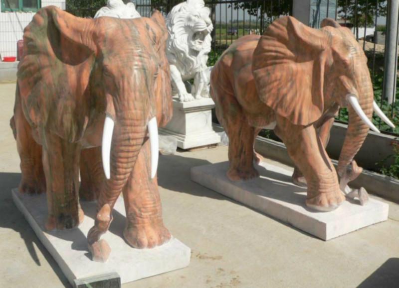 供应石雕工艺厂，大象石雕图片，动物雕塑工艺厂，大象雕塑图片，石雕图片