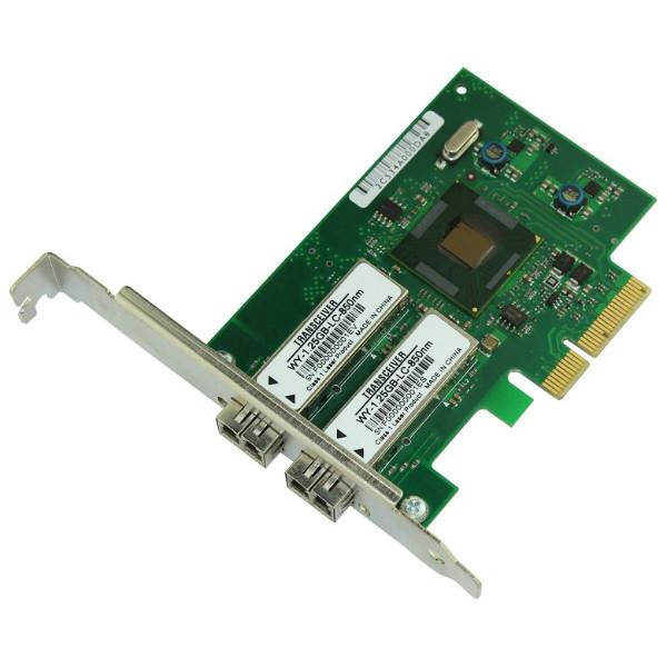 WY576-F2 PCI-E X4双口千兆服务器光纤网卡INTEL82576多模