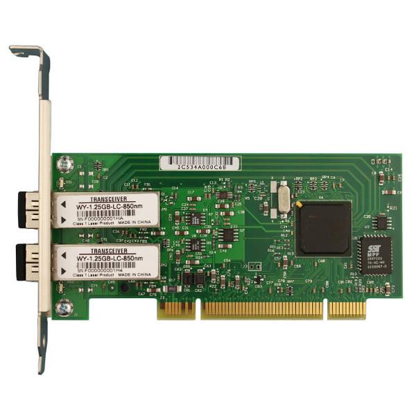 WY546F PCI桌面千兆光纤网卡 intel82546流控8492MF软路由VLANROS