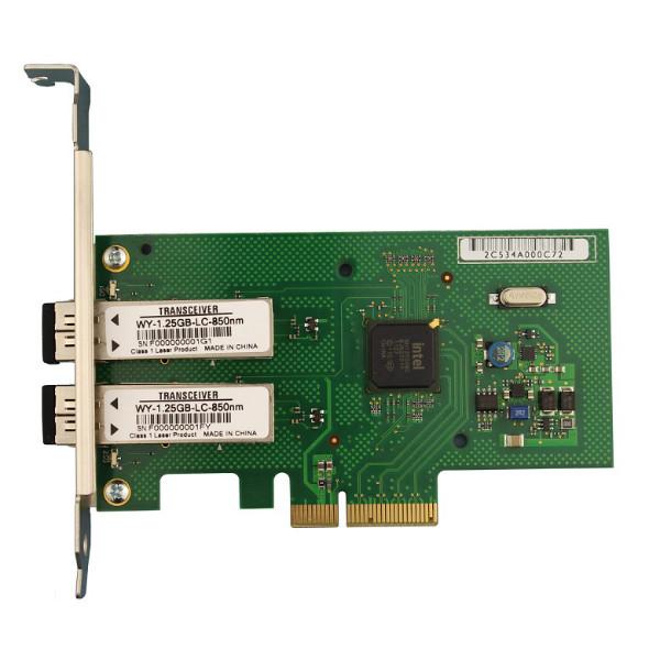 WYI350-F2 PCI-E光纤网卡 intelI350虚拟化ESXI5.5软路由