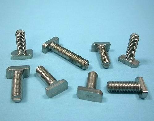 供应东莞哪家订制不锈钢t型螺栓    ，T型槽用螺栓，铝合金t型槽螺丝生产