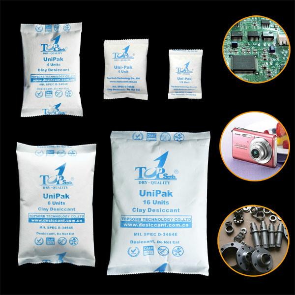 供应TOPSORB蒙脱石干燥剂厂家/电子产品干燥剂/粘土干燥剂