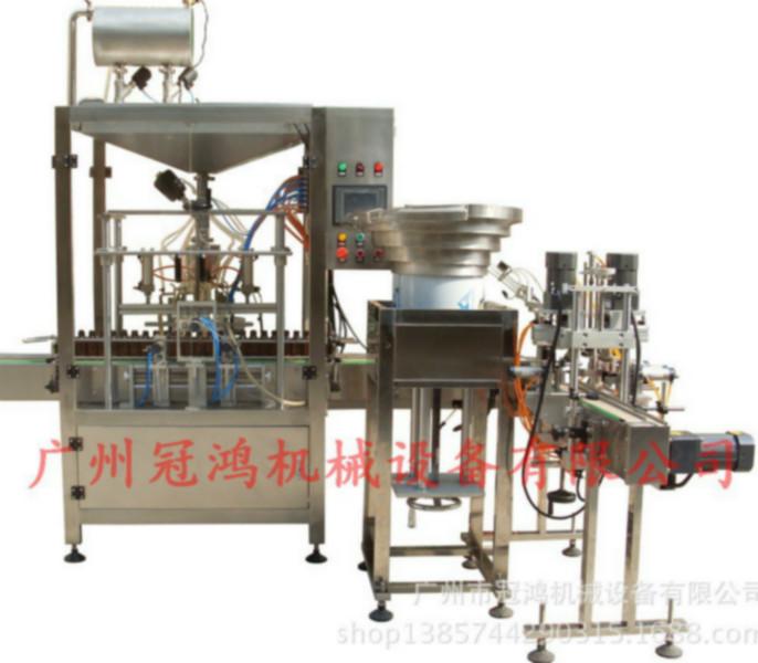 供应广州洗衣液灌装旋盖机生产厂家、柔顺剂旋盖机、消毒液旋盖机
