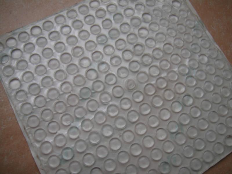 供应厂家供应底部3M胶强力半圆形硅胶环保透明圆柱形硅胶垫