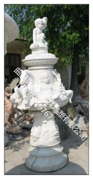 供应欧式风格石雕喷泉生产厂家，河北欧式风格石雕喷泉雕刻