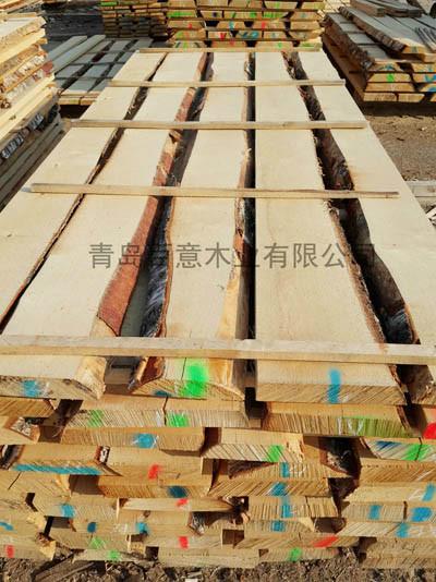 供应百意木业进口桦木板材,家具烘干板材,长2.8m