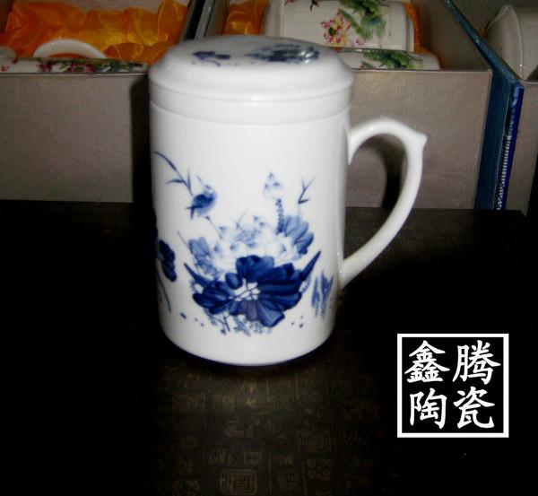 供应陶瓷杯-青花茶杯-纯手工茶杯，青花瓷