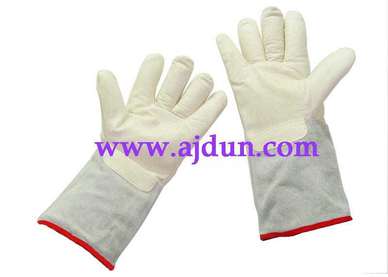 供应液氮防护手套 -250低温液氮手套36cm 无尘室低温手套