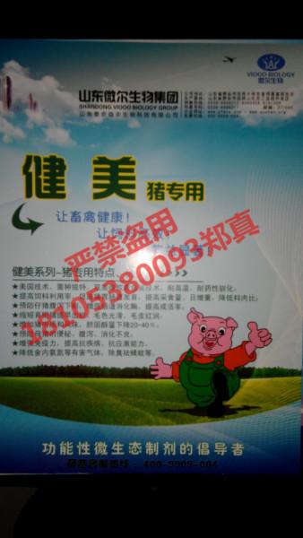 供应 山东微尔品牌益生菌厂家专业生产育肥猪饲料添加剂