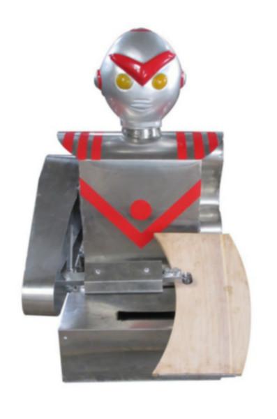 供应拉萨奥特曼机器人刀削面机，最新设计不锈钢外壳，遥控操作。