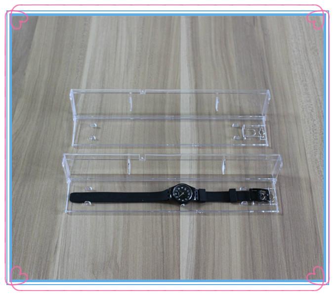 供应用于塑料的JY-006透明长方形手表包装盒