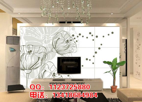 深圳市个性电视背景墙无缝壁画厂家