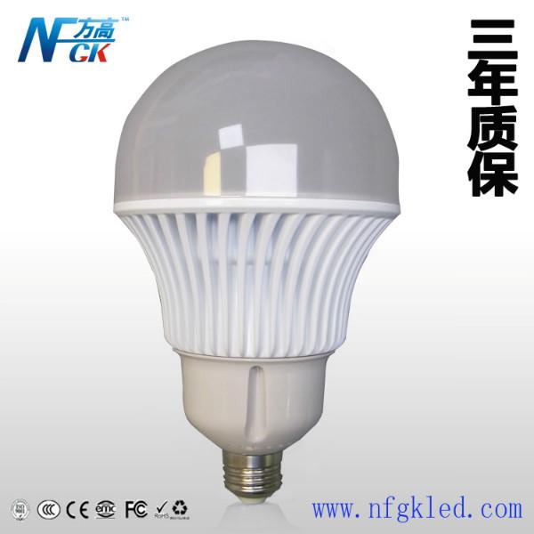 供应LED球泡灯18W球泡灯首选深圳南方高科照明 E27灯头价格实惠质保三年