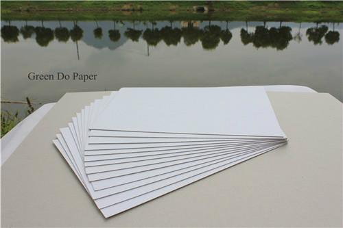 双面白纸板A级白板不透色图片