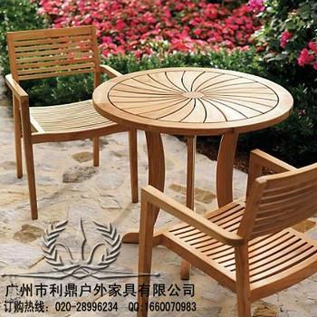 供应实木桌椅三件套花园庭院阳台桌椅