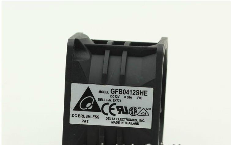 供应台达GFB0412SHE-FOO 12V 0.68A DELL P1185服务器风扇图片