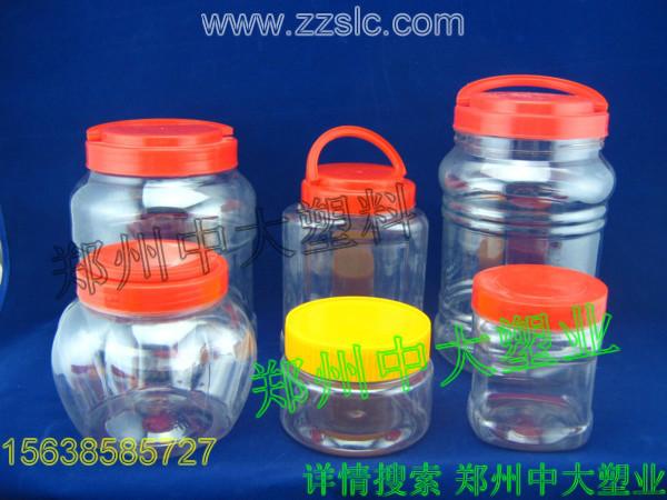 供应河南塑料瓶塑料圆筒干果瓶应