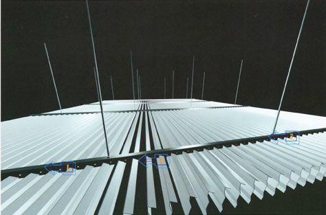 供应桂林装饰铝挂片天花吊顶厂家铝挂片风格装饰铝挂片天花的效果
