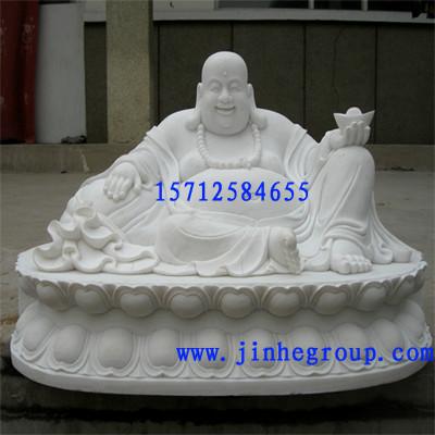 供应弥勒佛雕像石雕厂家雕塑公司图片