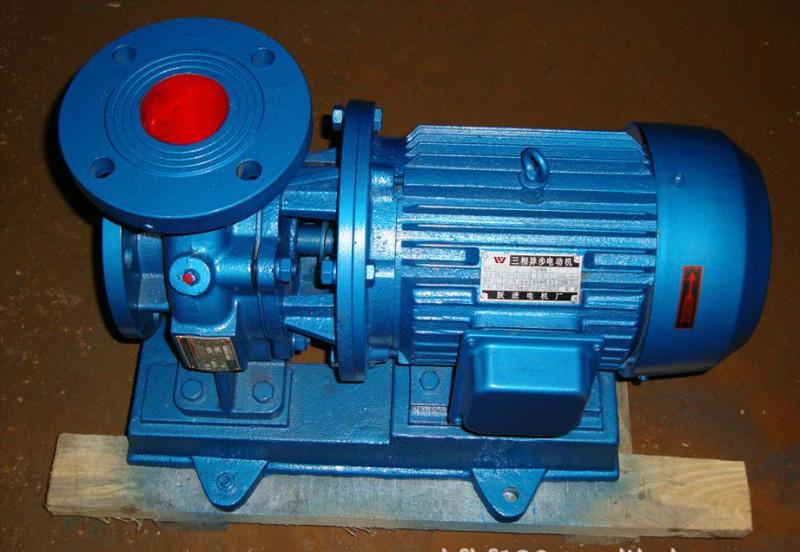 供应ISW单级管道离心泵 ISW25-110单级单吸卧式清水泵报价 参数 上海江洋