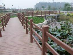 贵州六盘水塑木材料园林景观，六盘水承接塑木工程