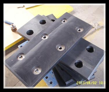 供应HHIH型工程塑料合金MGA滑板黑色耐磨损型MGA滑板厂家价格