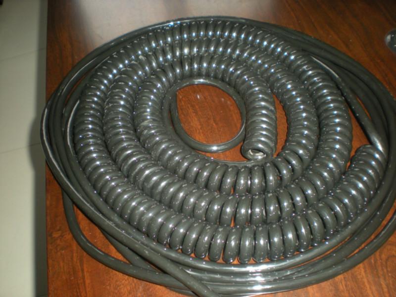耐油防水阻燃弹簧电缆螺旋电缆线批发