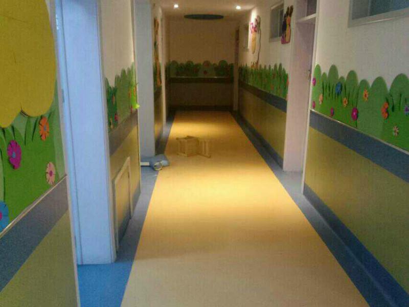 天津亚麻地板价格，天津幼儿园PVC塑胶地板，天津幼儿园塑胶地板哪家好？幼儿园PVC塑胶地板施工图片