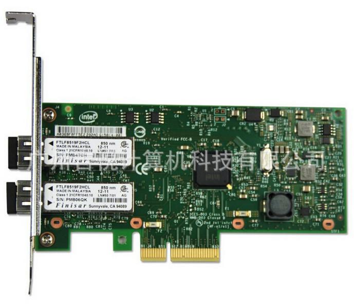 Intel光纤网卡I350F2双千兆服务器批发