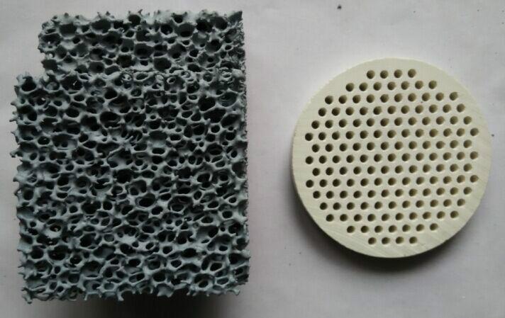 10ppi碳化硅陶瓷过滤网出口批发