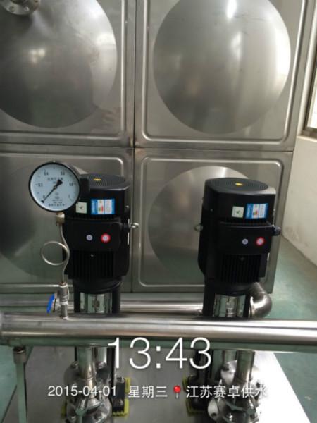 供应箱泵一体化供水设备WHDXBF-18-3.6-30-I 功率4KW一用一备气压罐300L
