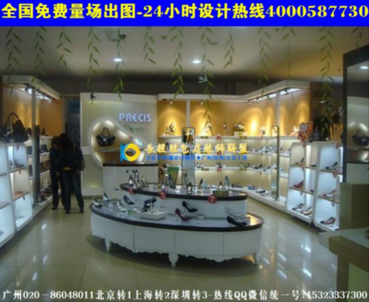 贵州20平鞋店鞋子摆放图鞋城鞋柜装修效果图