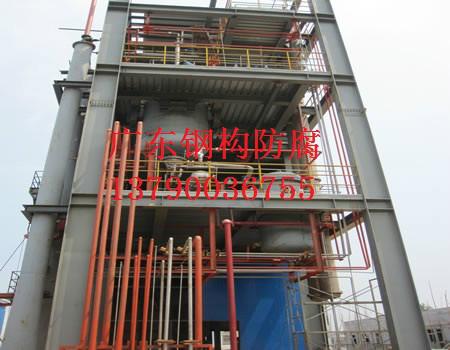 佛山广州清远钢结构设备除锈防腐批发