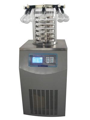 供应LGJ-100F(硅油加热)压盖型冻干机