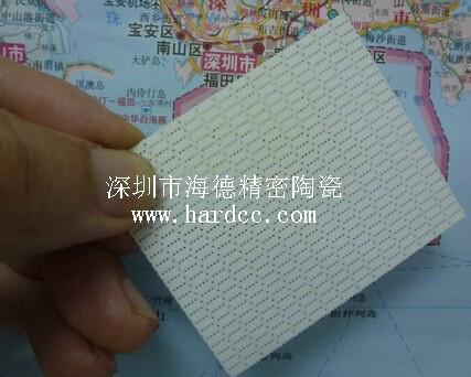深圳市激光加工陶瓷基片微孔小孔厂家