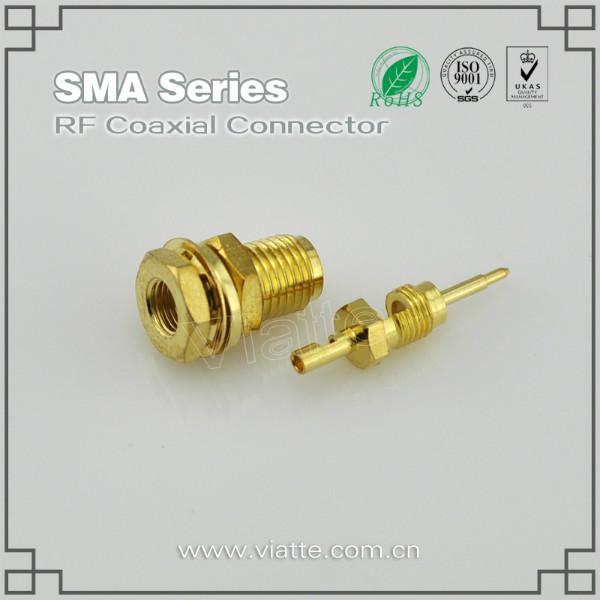 反极性SMA母头公针直式连接器批发