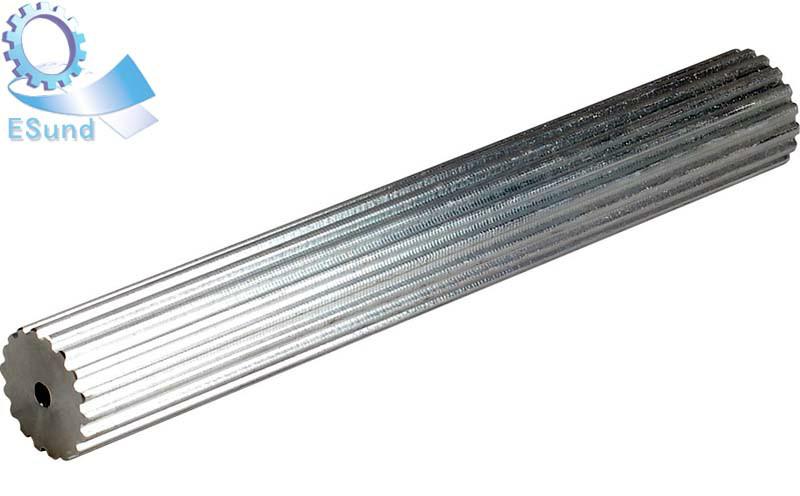 供应同步轮齿棒齿条轮棒，铝合金材质，最长可到500mm，货期快